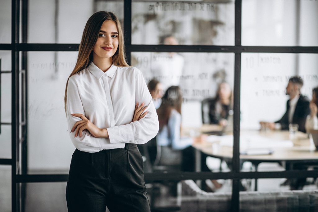 Etudiante en entreprise